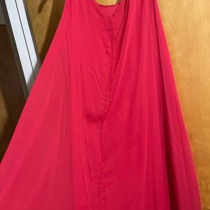 New Red J. Peterman below the knee dress.